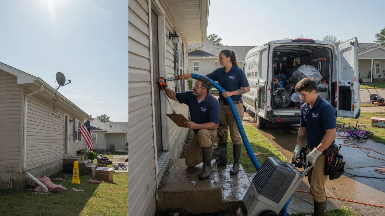 Ceiling Water Damage Restoration in Berlin, ND near me